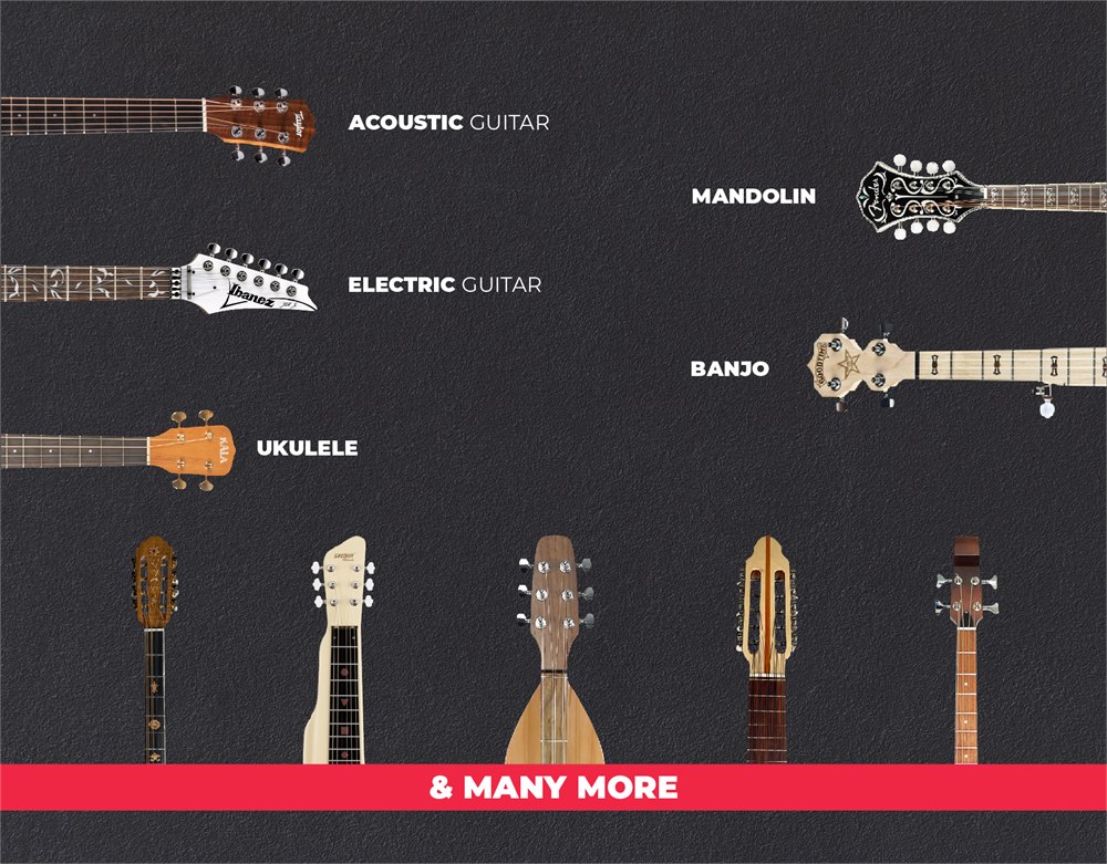 Instrument types compatible with Roadie 3