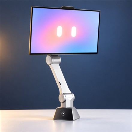 This Robotic Tracking Monitor Moves Its Screen to Follow Your Position