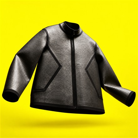 This Slate Rock Jacket Turns Tiny Stone Tiles Into Wearable Outerwear