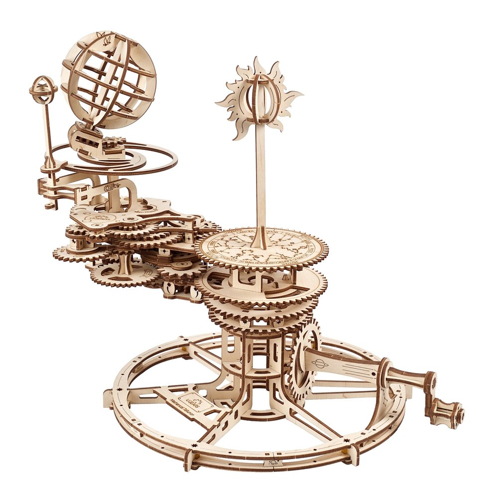UGEARS wooden tellurion with exposed gears