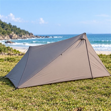 This Ultralight Solo Tent Can Use Trekking Poles, Branches, or Overhead Lines