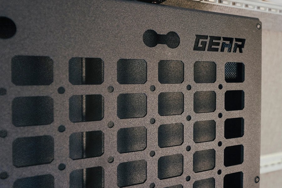 GearWall perforated equipment storage panel