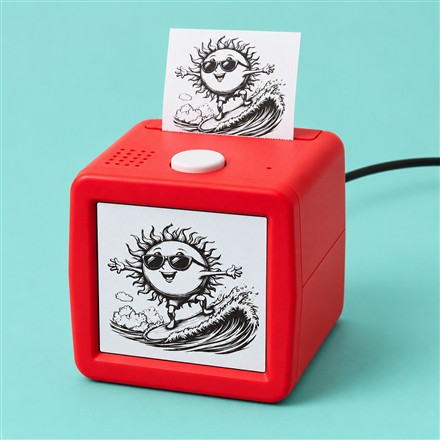 This Voice-Powered Sticker Maker Prints the Weird Ideas Kids Say Out Loud